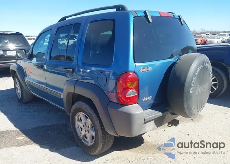 2004 Jeep Liberty Sport z USA, uszkodzony, nr VIN 1J4GK48K64W244352